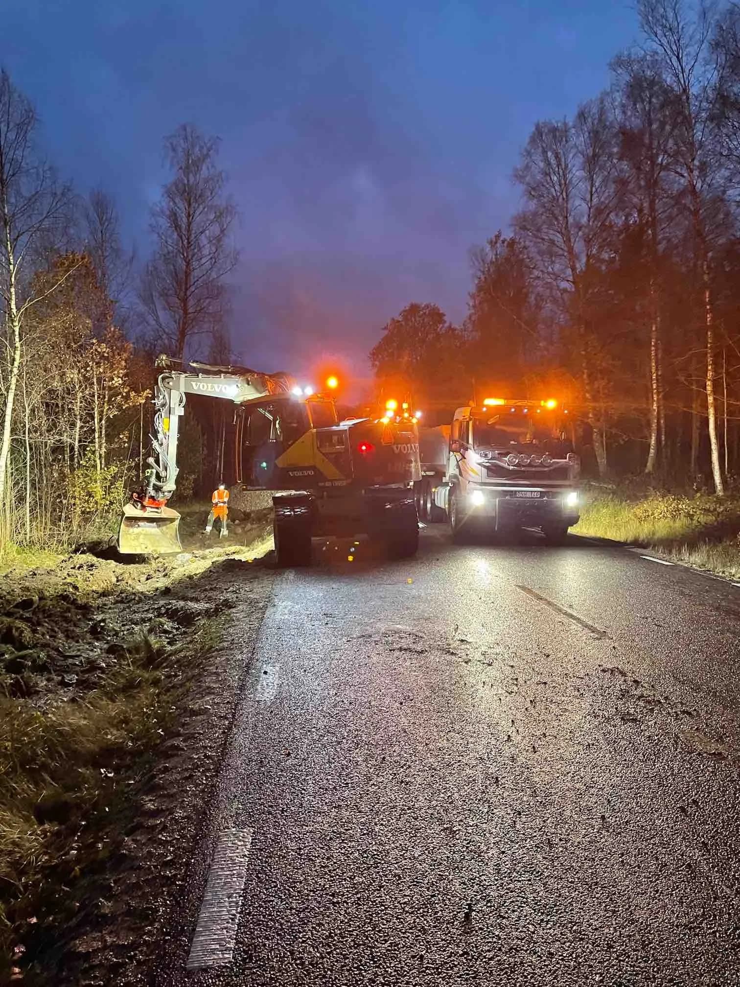 Grävning